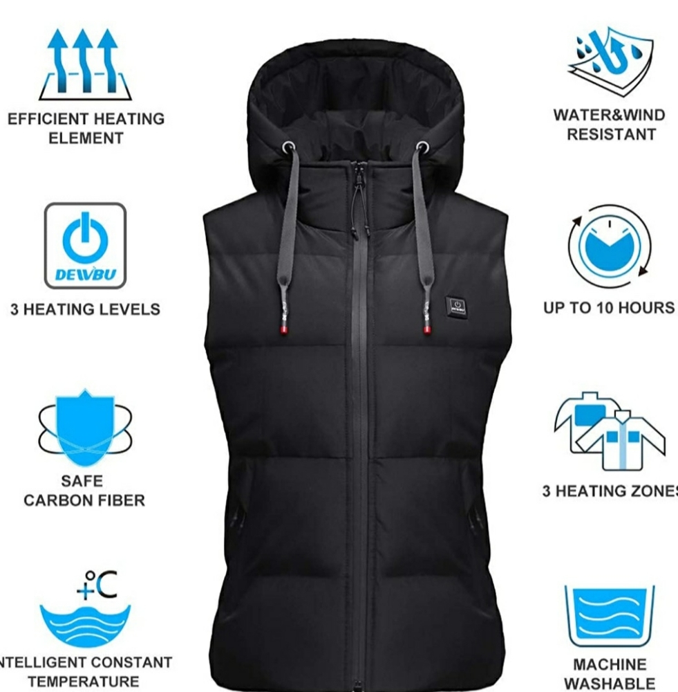 Heated vest